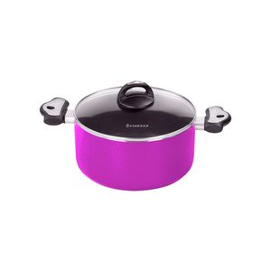 Set de Ollas Antiadherentes Finezza 13 pzas FZ-1612T Fucsia