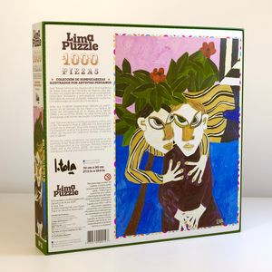 Rompecabezas Artistas Peruanos Lima Puzzle El Encantador y la Niña Vagabunda Lima Puzzle 1000 Piezas