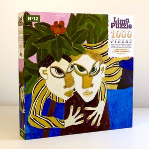 Rompecabezas Artistas Peruanos Lima Puzzle El Encantador y la Niña Vagabunda Lima Puzzle 1000 Piezas