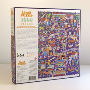 Rompecabezas Artistas Peruanos Lima Puzzle Buscando un Inca Lima Puzzle 1000 Piezas
