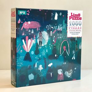 Rompecabezas Artistas Peruanos Lima Puzzle Escuela de Abrazos Lima Puzzle 1000 Piezas