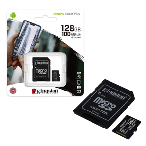 Tarjeta De Memoria Kingston Sdcs2/128Gb Canvas Select