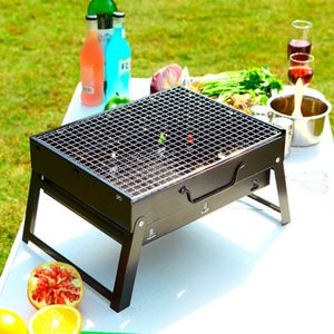 Parrilla Plegable a Carbón Portatil Jardin Picnic Camping Terraza