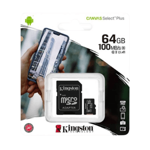 Tarjeta De Memoria Sdcs2/64Gb Kingston Canvas Seclet Plus