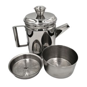 Cafetera Baja Gota a Gota de Acero Inoxidable de 400ml  Inoxglovic