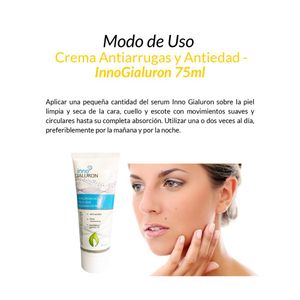 Crema Antiarrugas y Antiedad Inno Gialuron 75ml