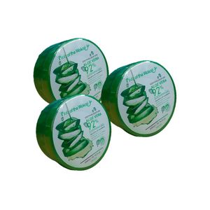 Gel Calmante Aloe Vera Natural 92 Fruit of the Wokali 300ml 3 Unidades