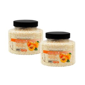 Exfoliante Corporal de Albaricoque Fruit of the Wokali 500 Gramos 2 Unidades
