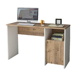 Escritorio Starhome Alger Blanco Y Beige