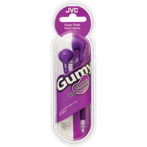 Audífonos Jvc Ha F160 Gumy Violeta