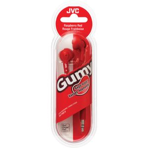 Auriculares Jvc Ha F160 Gumy Rojo