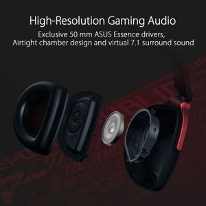 Auriculares para Gaming Asus Rog Delta S Core Cableados Negro