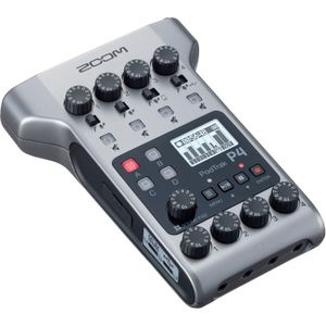Kit de Micrófono para Podcast de 2 Personas y Grabador de Podcast Multitrack Portátil Zoom Podtrak P