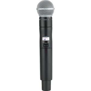 Micrófono Inalámbrico de Mano Digital Shure Ulxd2 Sm58 con Cápsula Sm58 J50A: 572 a 608 + 614 a 616