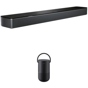 Altavoces Portátiles Bose Smart Soundbar 300 y Kit de Altavoz para El Hogar Altavoz Triple Negro