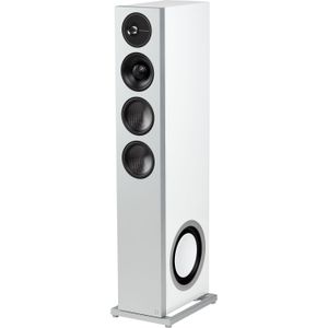 Altavoz de Serie Demand de Definitive Technology D15 de Pie Blanco Brillante Izquierda Individual