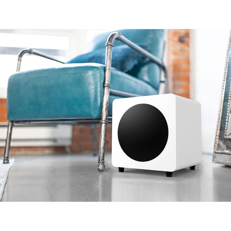 Subwoofer Kanto Living Sub8 8 300W Matte White - Real Plaza