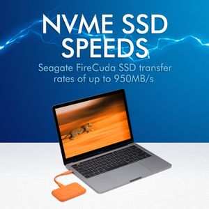 Disco Duro Externo Ssd Lacie Rugged de 4Tb Usb 3.2 Gen 2 Type C