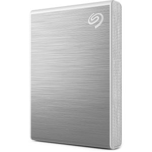 Disco Duro Externo Ssd Seagate One Touch de 2Tb Usb 3.2 Gen 2 Tela Tejida Plateada