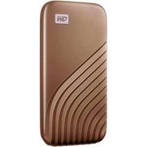 Disco Duro Portátil Ssd Wd My Passport de 2Tb Usb 3.2 Gen 2 Type C Dorado