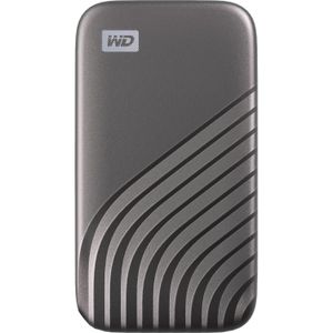 Disco Duro Portátil Ssd Wd My Passport de 500Gb Usb 3.2 Gen 2 Type C Gris