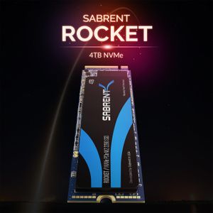 Ssd Interno de Alto Rendimiento Sabrent 4Tb Rocket Nvme Pcie M.2 2280