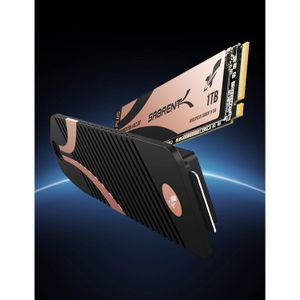 Ssd Interno Sabrent Rocket 4 Plus Nvme M.2 de 1Tb con Disipador de Calor para Playstation 5