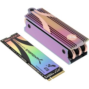 Ssd Interno Sabrent Rocket Q M.2 2280 de 4Tb con Disipador de Calor