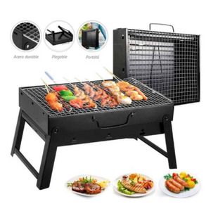 Parrilla a Carbon Plegable Portatil Camping Playa Paseo