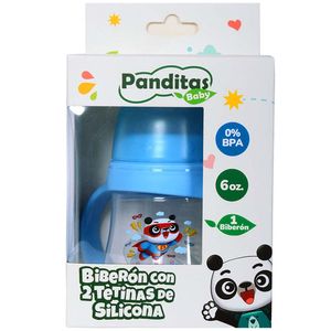 Biberón PANDITAS Superhéroe 6oz