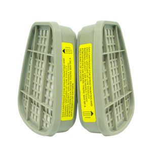 Repuesto de Cartuchos para Respirador doble via Gases y Vapores Tarwex