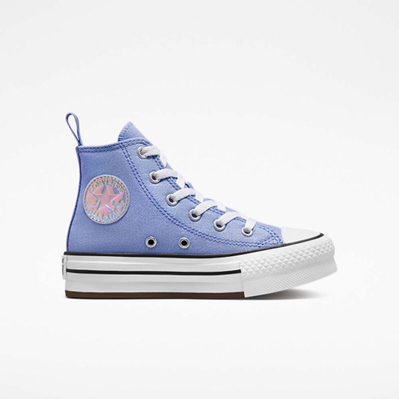 All star cano alto best sale azul bebe