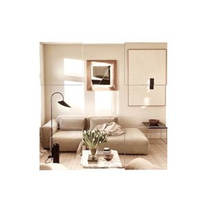 Espejo Decorativo 3D 59x59cm Dione Movenda