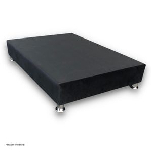Box Tarima LeMueble 2 Plazas Negro