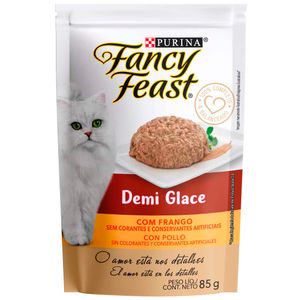 Alimento para Gatos FANCY FEAST WET Demi Glace Pollo Doypack 85g
