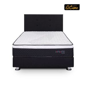 Dormitorio Negro Infinit Pocket 1.5 Plazas