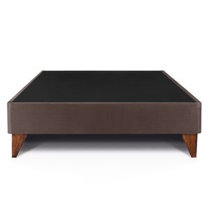 Cama Box Tarima PARAISO Euro 2 Plazas Chocolate