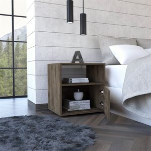 Velador Moderno Cony 1 Puerta TU MESITA