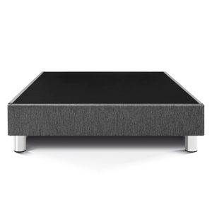 Cama Box Tarima PARAISO Premium 1 Plaza Gris