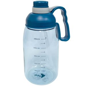 Botella SCOOL PLAY Policarbonato 1.4L con Caña Extraible Colores Surtidos (Modelos Aleatorios)