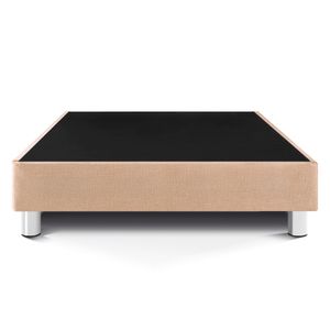 Cama Box Tarima PARAISO Premium 1 Plaza Champagne