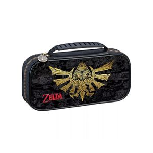 Estuche Protector Game Traveler Deluxe Travel Case Para Nintendo Switch Hyrule Crest