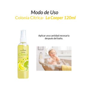 Colonia Cítrica La Cooper x 120ml 3 Unidades