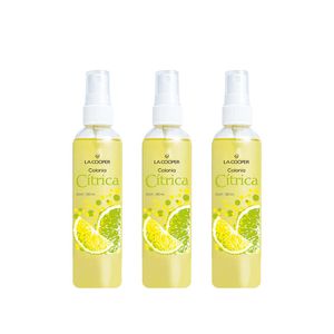 Colonia Cítrica La Cooper x 120ml 3 Unidades
