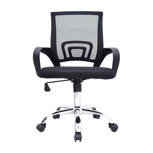 Silla de Oficina Giratoria Atlantis Eco Negro Bonno