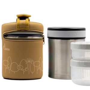 Termo Alimentos LAKEN Bosque de Acero Inoxidable 1,00l