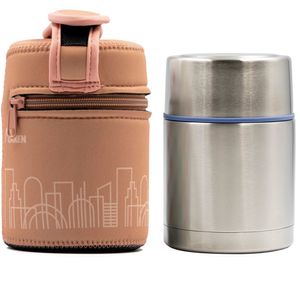 Termo Alimentos LAKEN Ciudad de Acero Inoxidable 0,50l