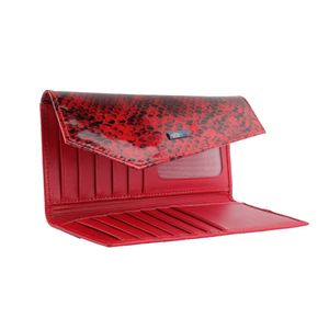 Billetera Mujer Reyes Solo Cueros SD60 Sofia Color Rojo