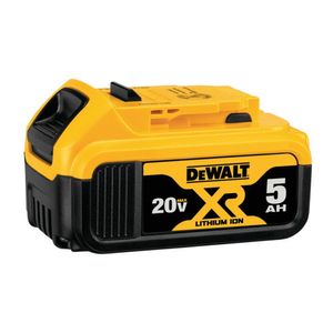 Starter Kit Batería 5.0 Ah + Cargador de Batería Ion-Litio 12V / 20V Dewalt DCB205-K3