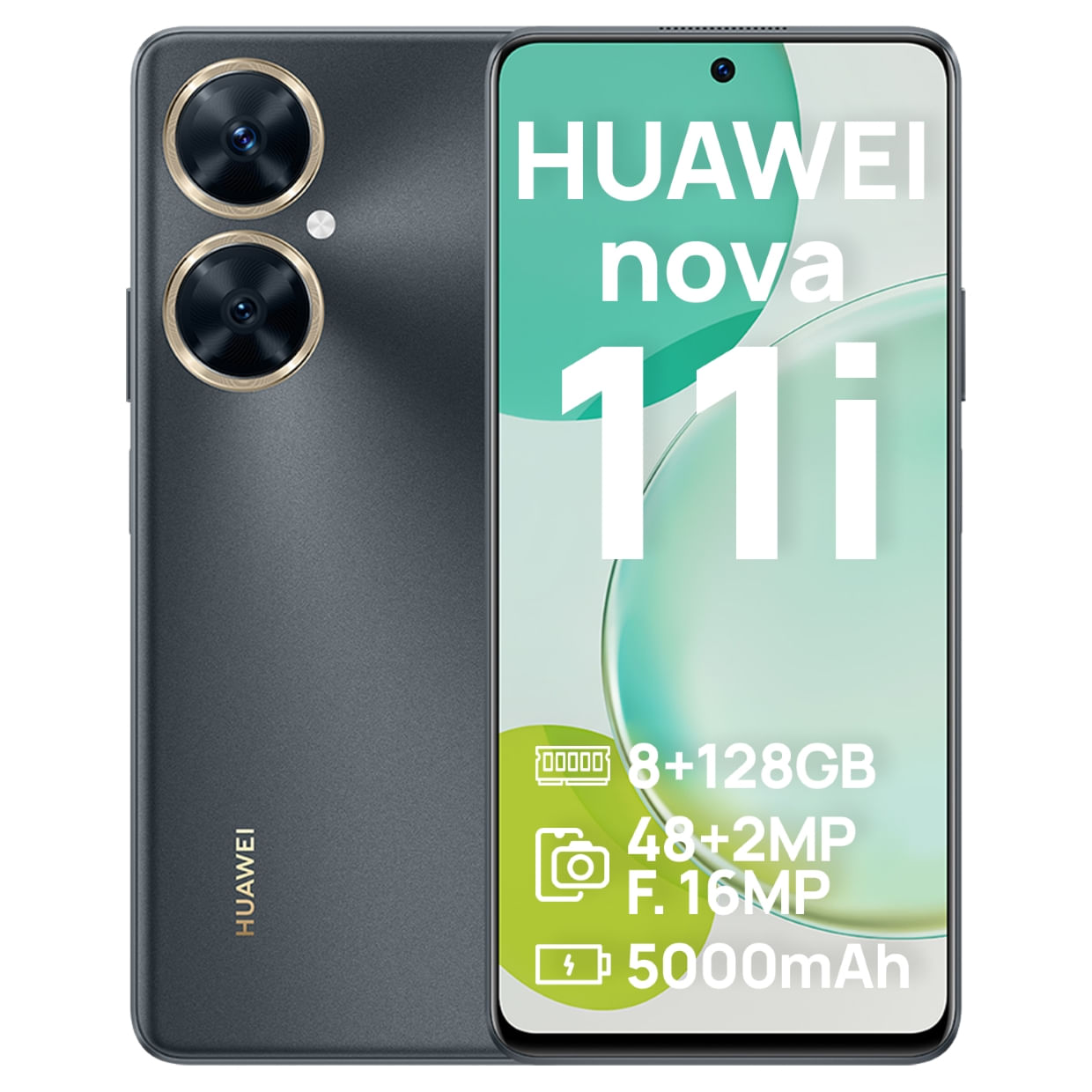 Celular HUAWEI nova 11i de 8+128GB color negro - Agencias Way